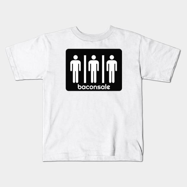 Bathroom Baconsale Boys Kids T-Shirt by baconsale